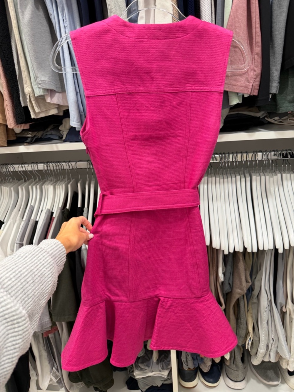 Acler Finsbury Ruffle-Hem Dress - Picture 8 of 8